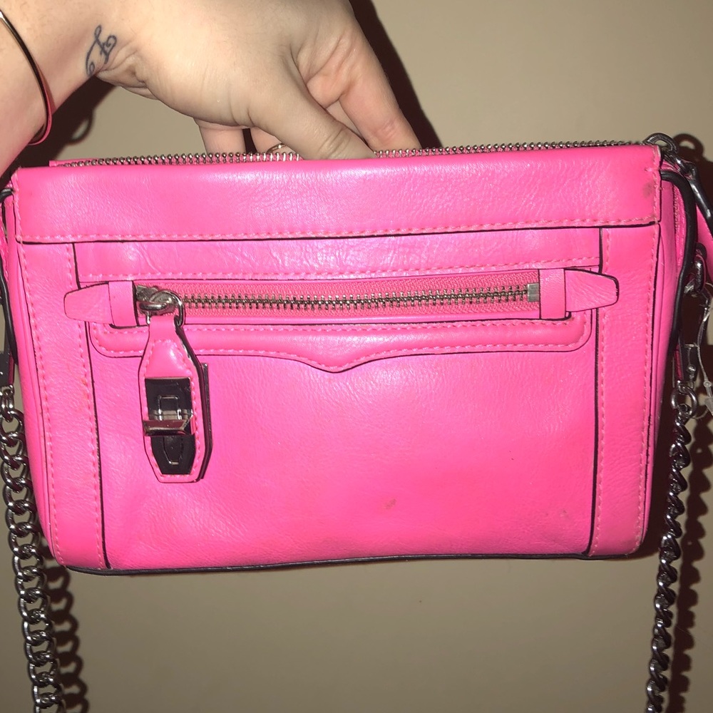 Pink Rebecca Minkoff bag